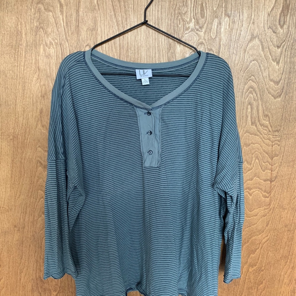 Antropologie striped shirt